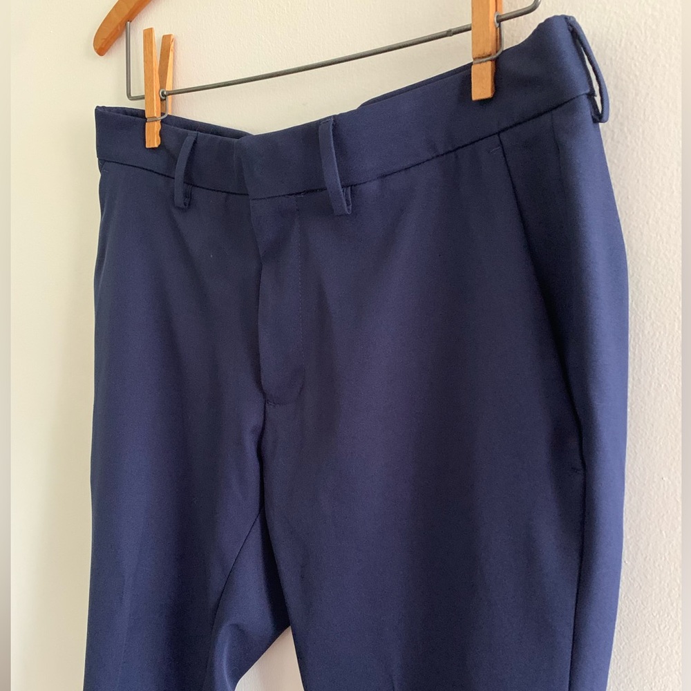 Haggar flex series men’s blue pants